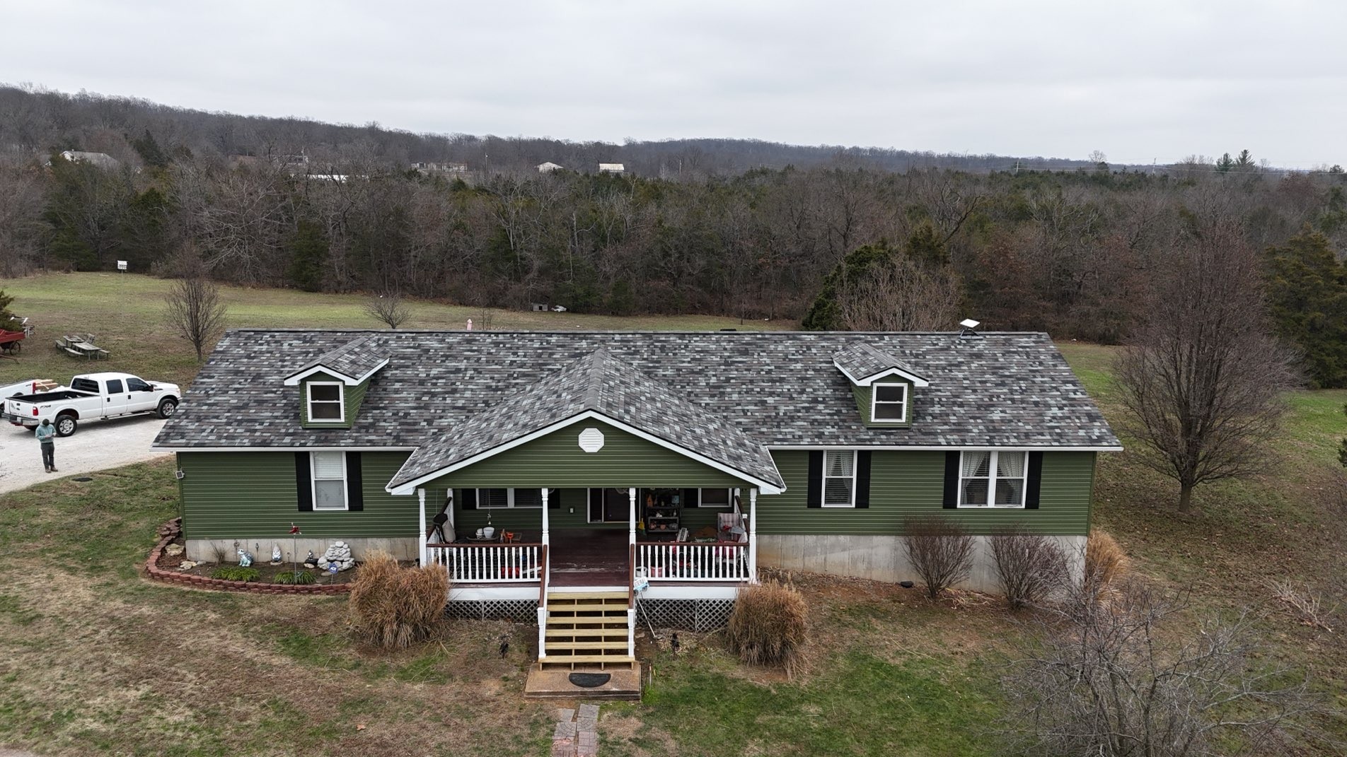 Before roof replacement Jefferson County MO — Kodiak Construction